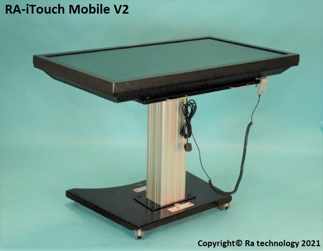 RA-iTouch Mobile-V2. Touch Screen Flip and Tilt Mobile Trolley.